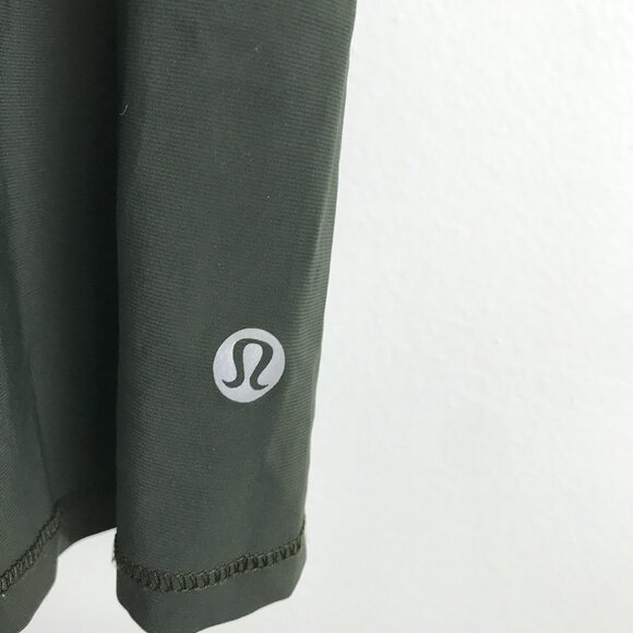 LULULEMON TRAINING TOUGH LEGGING PANT GREEN CAMO WOMENS 10 - Picture 3 of 15